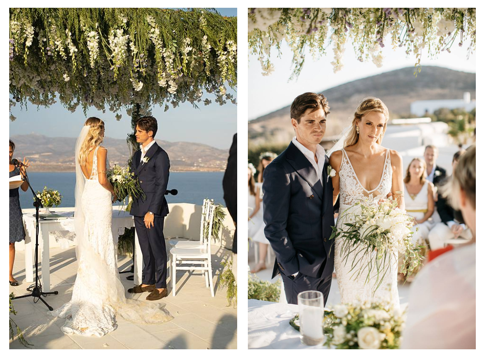 Elegant Greek Destination Wedding Featured in Festival Brides 7