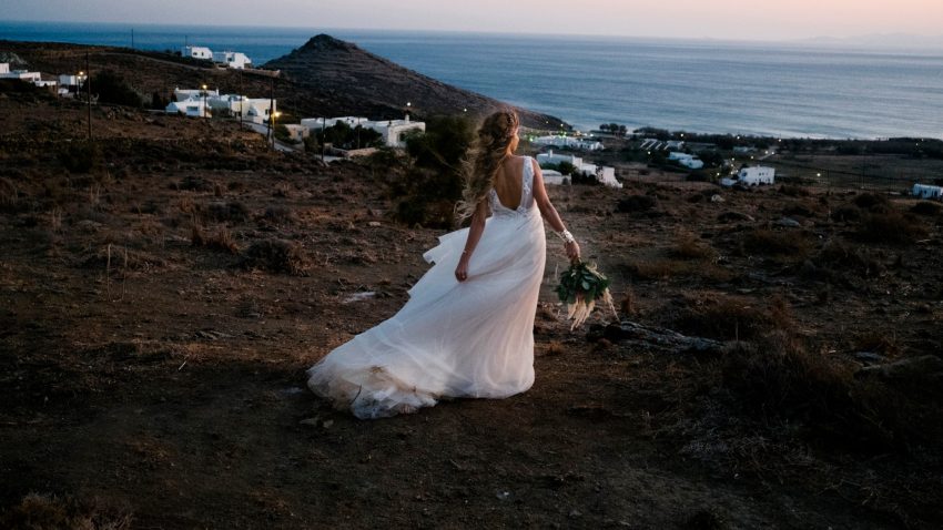 Chic Bohemian Vibes Wedding in Tinos Island