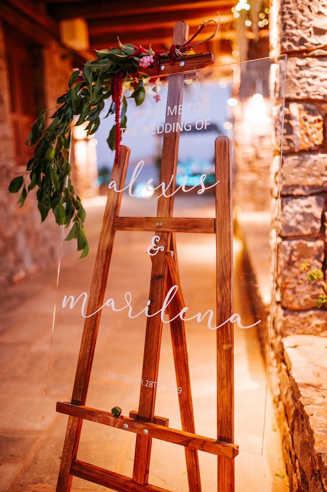 customized wooden fans for wedding ceremony in Crete, Crete for Love