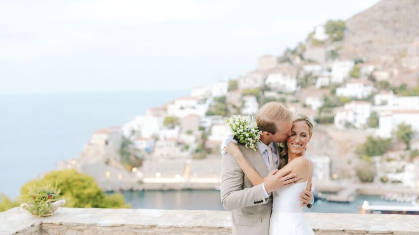 A Romantic Destination Wedding on Hydra Island