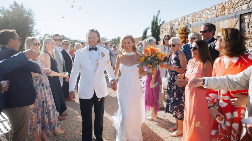 A Luxury Destination Wedding in Athens at Margi Farm’s Glass House