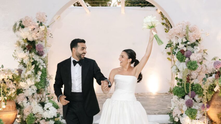 Sophia and Lucas’ Wedding at Island Art and Taste in Athens